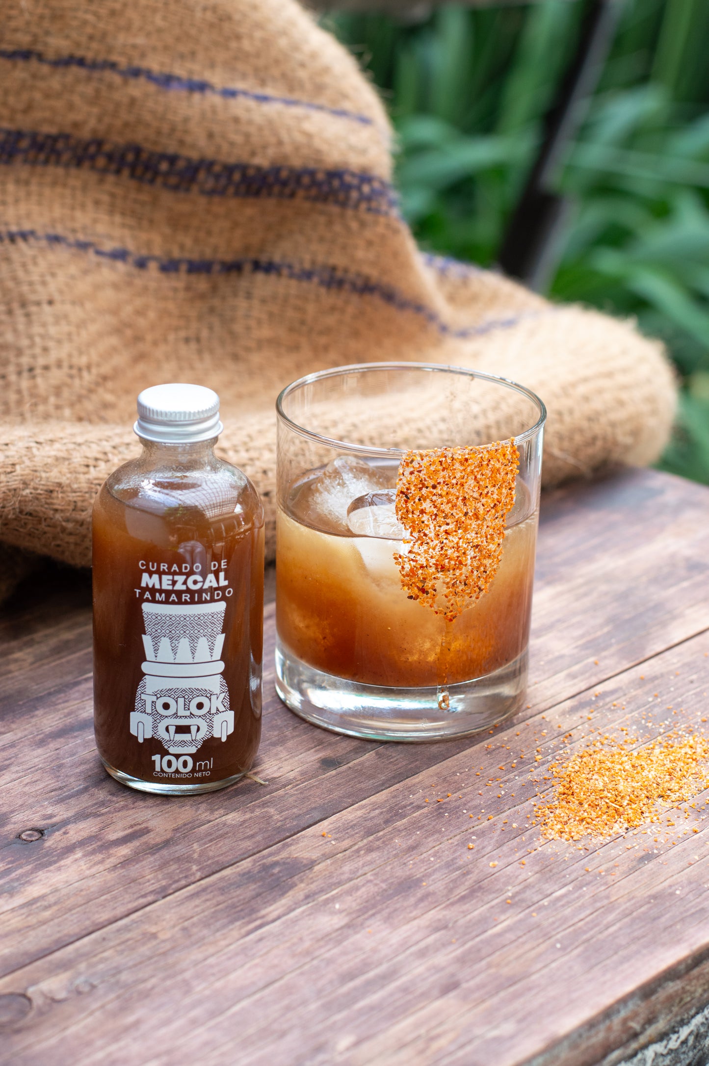 Curado de Mezcal Tamarindo 500ml y 100ml