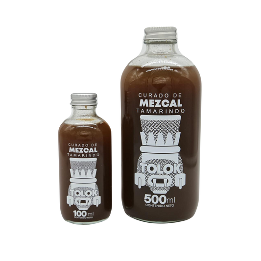 Curado de Mezcal Tamarindo 500ml y 100ml